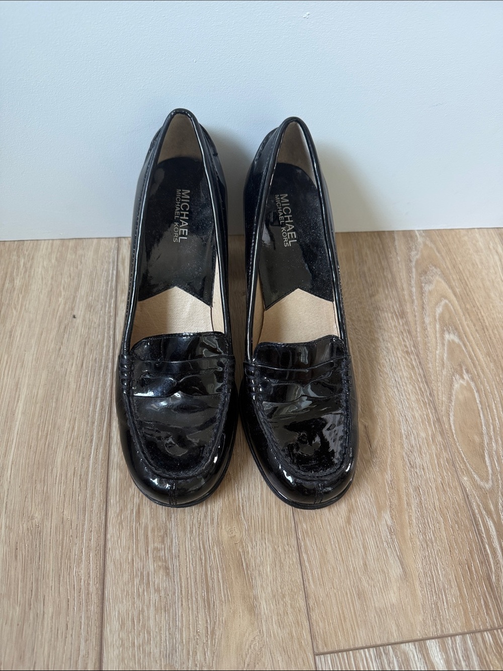 Michael Kors Black Patent Leather heels